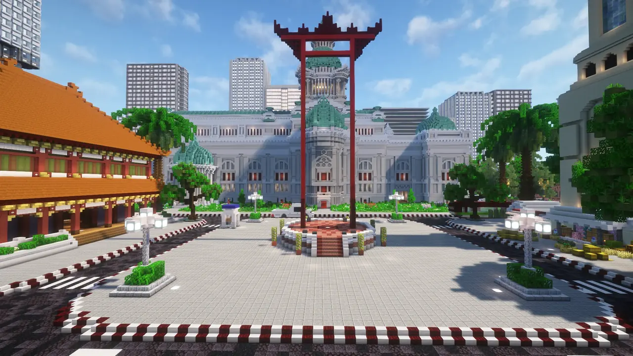 เสาชิงช้า ในสปอว์น