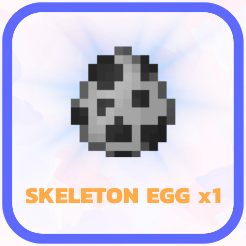 Skeleton egg x1